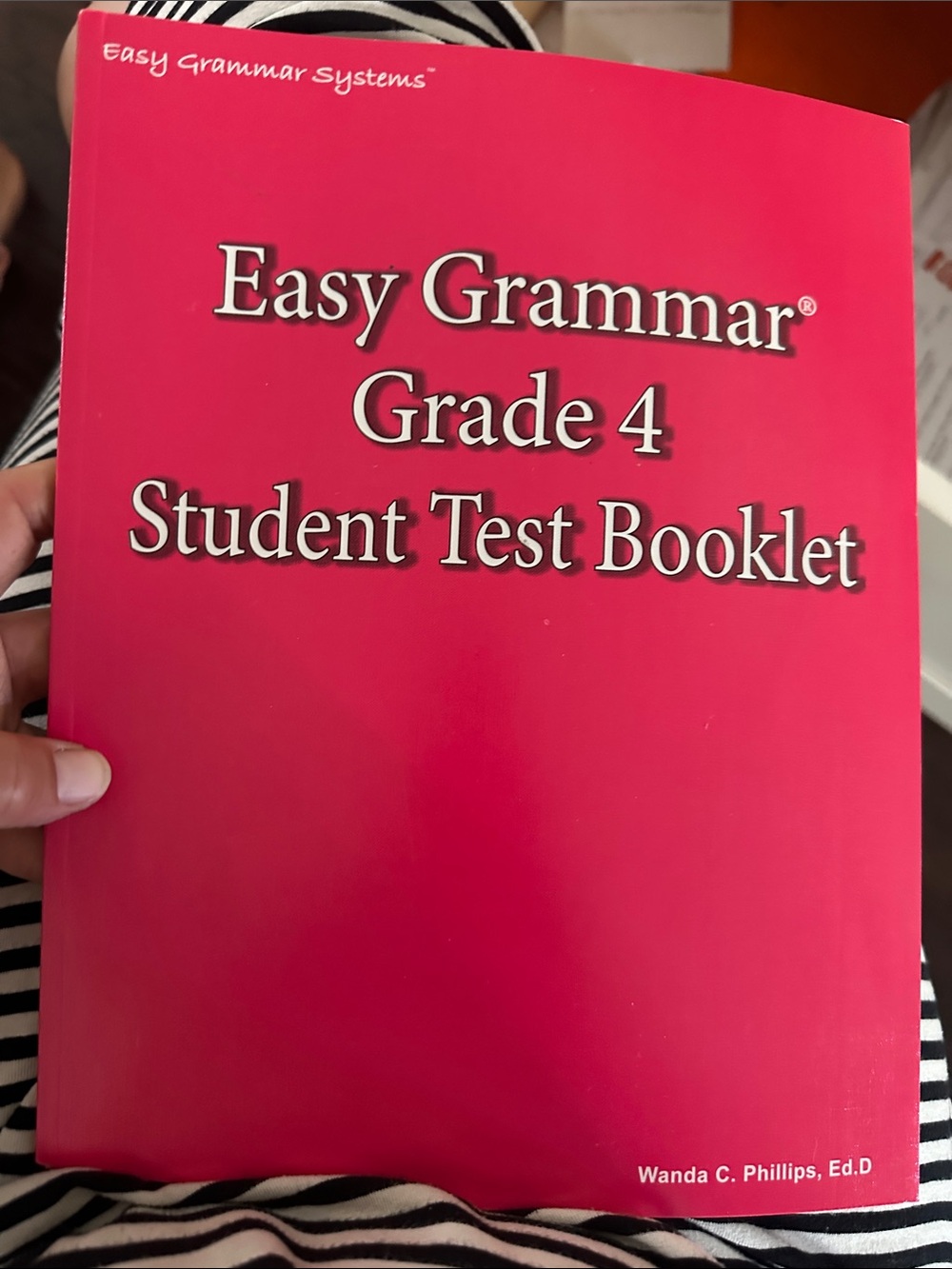 NWT Easy Grammar Grade 4 Student Test Booklet